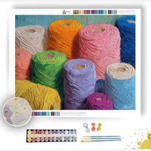 GENTLE INTERLACED BUNDLE - Paint by Numbers Full Kit