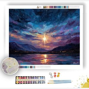 SINGLE STAR CHARM - Paint by Numbers Full Kit
