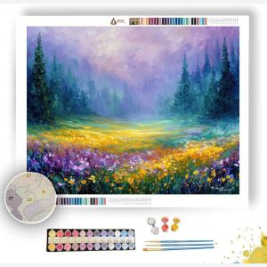 MISTBOUND FIELD - Paint by Numbers Full Kit