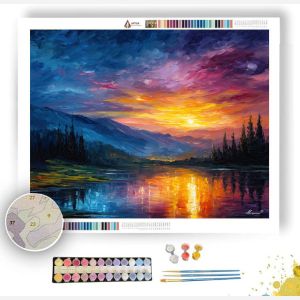 DAWN AND DUSK - Paint by Numbers Full Kit