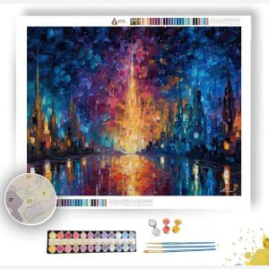 AETHER SPIRE CITY - Paint by Numbers Full Kit