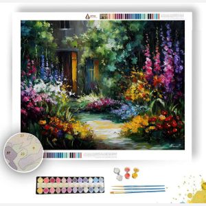 SILENT CHARM GARDEN - Paint by Numbers Full Kit