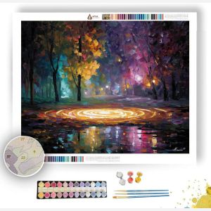 PALE SPELL CIRCLE - Paint by Numbers Full Kit