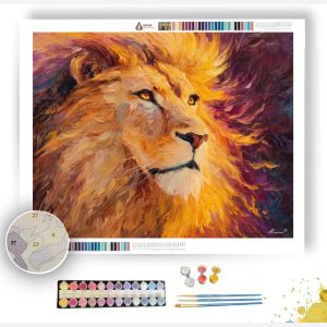 GOLDEN SENTINEL - Paint by Numbers Full Kit