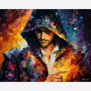 dark magic,shadow sorcerer,fantasy shadows,oil painting,afremov style