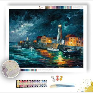 STORMTIDE HARBOR - Paint by Numbers Full Kit
