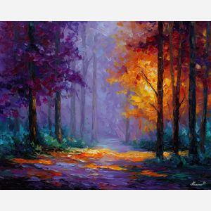 spell mark,minimal magic,oil painting,afremov style