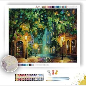 VERDANT HEART CITY - Paint by Numbers Full Kit