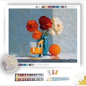 BOLD WARM COLOR - Paint by Numbers Full Kit