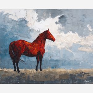 strong, free, form, palette knife, oil painting, impasto, thick pigment, layered surface, scraped paint, textured strokes, expressive surface, material depth, hand painted, visual balance, atmospheric, color interaction, paint ridges, manual technique