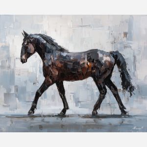 open, presence, palette knife, oil painting, impasto, thick pigment, layered surface, scraped paint, textured strokes, expressive surface, material depth, hand painted, visual balance, atmospheric, color interaction, paint ridges, manual technique