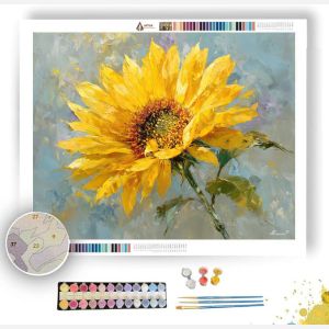 GOLDEN QUIET PRESENCE - Paint by Numbers Full Kit