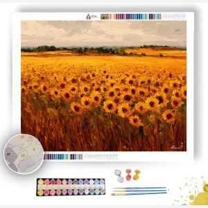 GOLDEN FIELD - Paint by Numbers Full Kit