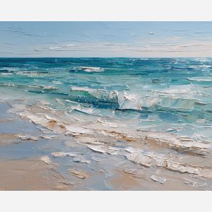 soft, line, palette knife, oil painting, impasto, thick pigment, layered surface, scraped paint, textured strokes, expressive surface, material depth, hand painted, visual balance, atmospheric, color interaction, paint ridges, manual technique