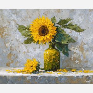 still, turn, palette knife, oil painting, impasto, thick pigment, layered surface, scraped paint, textured strokes, expressive surface, material depth, hand painted, visual balance, atmospheric, color interaction, paint ridges, manual technique