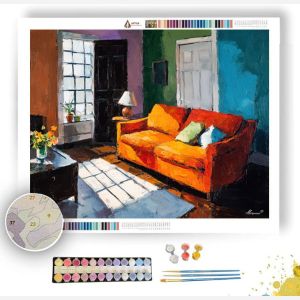FLAT BOLD INTERIOR - Paint by Numbers Full Kit