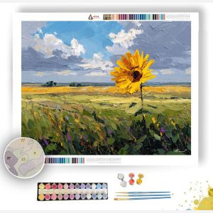 OPEN FIELD - Paint by Numbers Full Kit