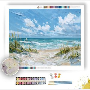 PALE WINDY MOMENT - Paint by Numbers Full Kit