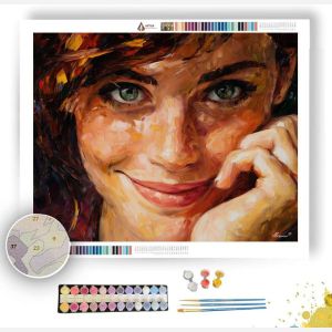 GENTLE SMILE - Paint by Numbers Full Kit