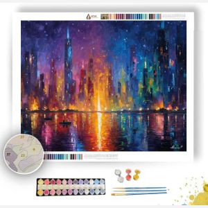 AURORA CORE CITY - Paint by Numbers Full Kit