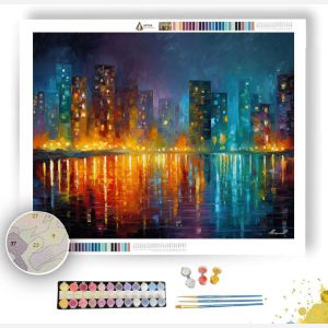 MISTLIGHT SKYLINE - Paint by Numbers Full Kit