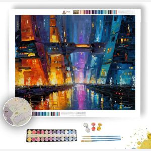 NOVA GLASS CITY - Paint by Numbers Full Kit