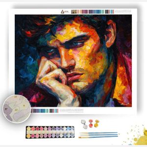 WEIGHTED THOUGHTS - Paint by Numbers Full Kit
