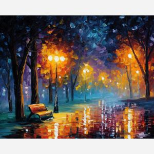 fading magic,minimal fantasy,oil painting,afremov style