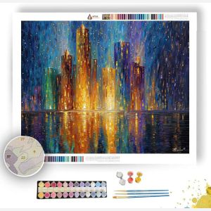 AETHERLINE TOWERS - Paint by Numbers Full Kit