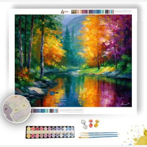 CALM ENCHANTED LAND - Paint by Numbers Full Kit