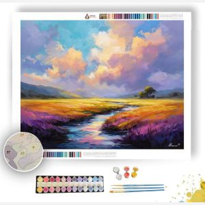 QUIET MAGIC LINE - Paint by Numbers Full Kit