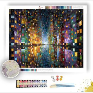 HALO GRID CITY - Paint by Numbers Full Kit
