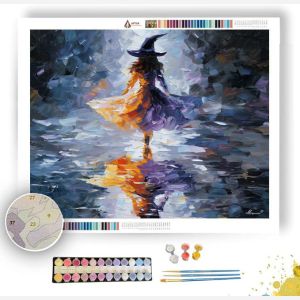SILVER MIRROR WITCH - Paint by Numbers Full Kit