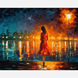 wise mage portrait,dusk magic,oil painting,afremov style