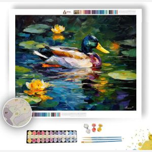 PEACEFUL DUCK - Paint by Numbers Full Kit
