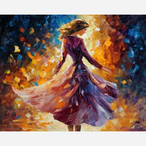 air magic portrait,wind mage,fantasy person,oil painting,afremov style