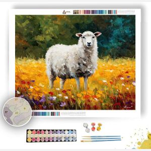 MEADOW SHEEP - Paint by Numbers Full Kit