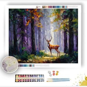 FOREST DEER PAUSE - Paint by Numbers Full Kit