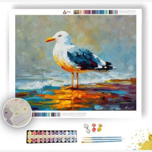 COASTAL SEAGULL - Paint by Numbers Full Kit