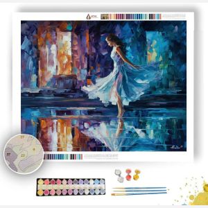 SILVER MIRROR MUSE - Paint by Numbers Full Kit