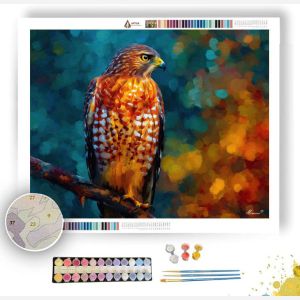 WATCHFUL HAWK - Paint by Numbers Full Kit