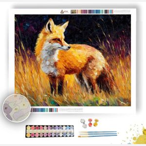 MEADOW FOX WATCH - Paint by Numbers Full Kit