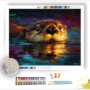 RIVER OTTER - Paint by Numbers Full Kit