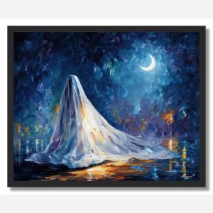 MOON VEIL ORACLE - FRAMED