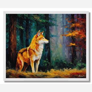 FOREST WOLF - FRAMED