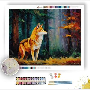 FOREST WOLF - Paint by Numbers Full Kit