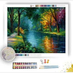 RIVERBANK STILLNESS - Paint by Numbers Full Kit