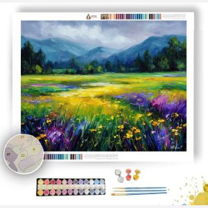 AFTER RAIN MEADOW - Paint by Numbers Full Kit