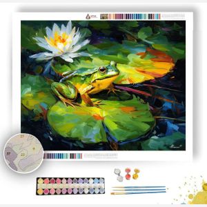 STILL POND FROG - Paint by Numbers Full Kit