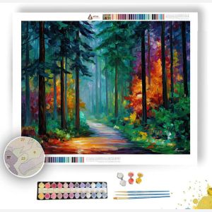 WOODLAND PATH - Paint by Numbers Full Kit